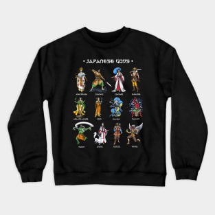 Japanese Mythology Gods Crewneck Sweatshirt